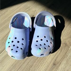 Kids Light Blue Crocs